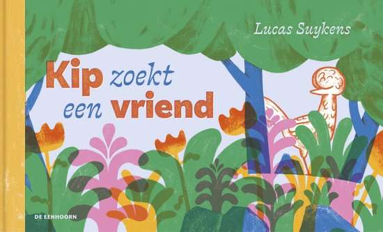 Een schattig kippetje zoekt gezelschap